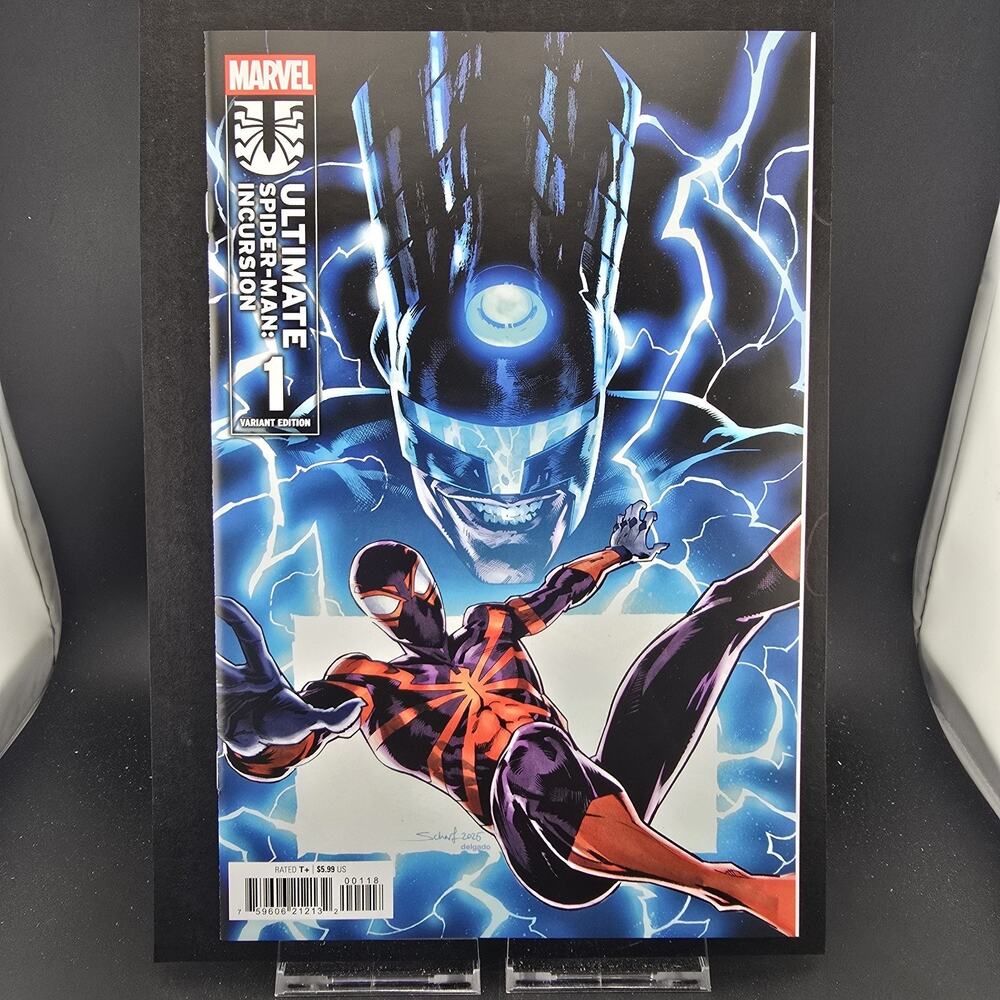 ULTIMATE SPIDER-MAN INCURSION 1 1:25 SCHARF INCENTIVE VARIANT 2025 NM+ 9.8?